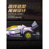 Souzosha F3616 Xếp hình lắp ráp ghép mô hình Tốc độ​​: Purple Shadow Phantom Blade 4WD