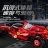 Souzosha F3607 Xếp hình lắp ráp ghép mô hình Xe đua công thức 1 màu đỏ