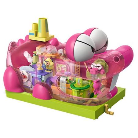 Keeppley K20642 Xếp hình lắp ráp ghép mô hình Crayon Shin-chan: Nhà máy bánh quy núi cá sấu