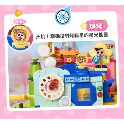 Keeppley K20642 Xếp hình lắp ráp ghép mô hình Crayon Shin-chan: Nhà máy bánh quy núi cá sấu