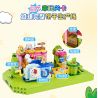 Keeppley K20642 Xếp hình lắp ráp ghép mô hình Crayon Shin-chan: Nhà máy bánh quy núi cá sấu