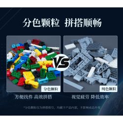 Keeppley 23045 Xếp hình lắp ráp ghép mô hình Dự án Nantianmen: Máy bay chiến đấu không gian và không gian Baidi 1:53