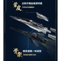 Keeppley 23045 Xếp hình lắp ráp ghép mô hình Dự án Nantianmen: Máy bay chiến đấu không gian và không gian Baidi 1:53