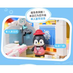 Keeppley K21409 Xếp hình lắp ráp ghép mô hình Hành trình tuyệt vời của Halolo: Khu nghỉ dưỡng trượt tuyết Ihao