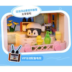 Keeppley K21409 Xếp hình lắp ráp ghép mô hình Hành trình tuyệt vời của Halolo: Khu nghỉ dưỡng trượt tuyết Ihao