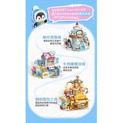 Keeppley K21409 Xếp hình lắp ráp ghép mô hình Hành trình tuyệt vời của Halolo: Khu nghỉ dưỡng trượt tuyết Ihao