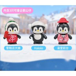 Keeppley K21410 Xếp hình lắp ráp ghép mô hình Hành trình kỳ diệu của Halolo: Tắm sữa ấm