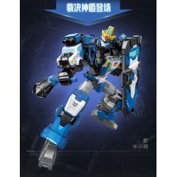 Keeppley 56002 Xếp hình lắp ráp ghép mô hình Warframe không giới hạn: Judgement Aegis