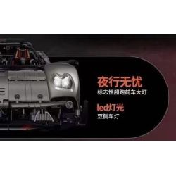 GULY 10657 Xếp hình lắp ráp ghép mô hình Xe thể thao Utopia Navigator 657 tỷ lệ 1:8