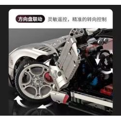 GULY 10657 Xếp hình lắp ráp ghép mô hình Xe thể thao Utopia Navigator 657 tỷ lệ 1:8