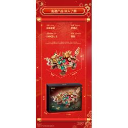 Souzosha 212241 Xếp hình lắp ráp ghép mô hình Huyền Vũ Huyền Vũ