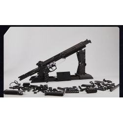 construction industry D191.01 Xếp hình lắp ráp ghép mô hình Công nghiệp xây dựng súng trường tấn công QBZ191 1:1