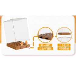 Femibox S5443 Xếp hình lắp ráp ghép mô hình 12 loại hình minh họa thực vật