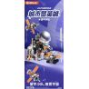 iBlock ib1106 Xếp hình lắp ráp ghép mô hình Đội Wangyu anh hùng trong mơ thành phố: Phi hành gia