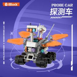 iBlock ib1108 Xếp hình lắp ráp ghép mô hình Đội Wangyu anh hùng trong mơ thành phố: Xe thám hiểm