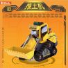 iBlock ib1104-3 Xếp hình lắp ráp ghép mô hình Đội công nghiệp nặng City Dream Hero: Máy ủi