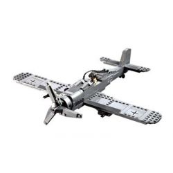 Kazi KY82005 82005 non  MÁY BAY CHIẾN ĐẤU bộ đồ chơi xếp lắp ráp ghép mô hình Century Military CENTURY MILITARY FW190 FIGHTER PLANE Quân Đội Thế Kỷ 299 khối