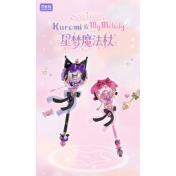 Gekkosha 803310 Xếp hình lắp ráp ghép mô hình Cây Đũa Thần Giấc Mơ Ngôi Sao Sanrio: Giai Điệu Năng Lượng Bột Ngọt Ngào