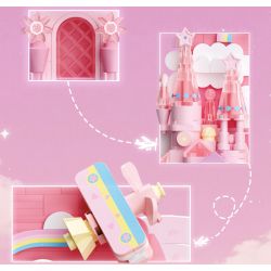 Gekkosha 804264 Xếp hình lắp ráp ghép mô hình Lịch Vạn Niên Hoa Tình Yêu: Hoa Cùng Bóng Bướm