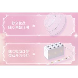 Gekkosha 804265 Xếp hình lắp ráp ghép mô hình Lịch Hoa Thời Gian Vạn Niên: Ngôn Ngữ Tình Xuân