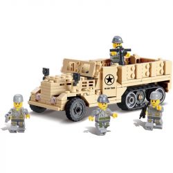 Kazi KY82003 82003 non  XE TẢI NỬA BÁNH XÍCH bộ đồ chơi xếp lắp ráp ghép mô hình Century Military CENTURY MILITARY M2 HALF TRACK Quân Đội Thế Kỷ 205 khối