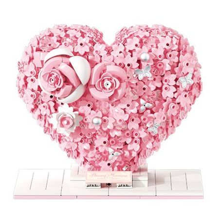 Wekki 517214 Xếp hình lắp ráp ghép mô hình Huayu: Lời nói chân thành của hoa