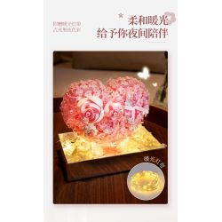 Wekki 517214 Xếp hình lắp ráp ghép mô hình Huayu: Lời nói chân thành của hoa