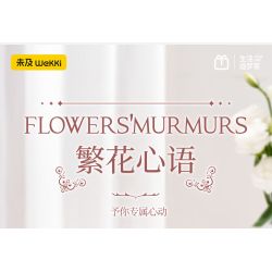 Wekki 517214 Xếp hình lắp ráp ghép mô hình Huayu: Lời nói chân thành của hoa