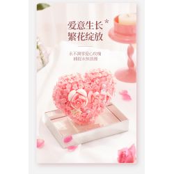 Wekki 517214 Xếp hình lắp ráp ghép mô hình Huayu: Lời nói chân thành của hoa