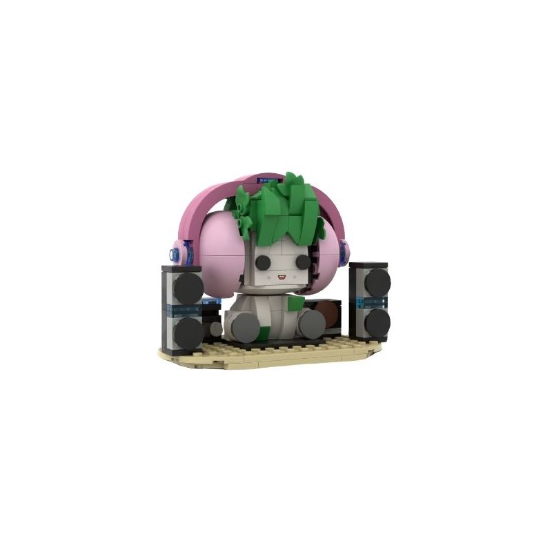 Amazing Brick AB41003G Amazing Brick AB51003G Amzaing Gifts Xếp hình lắp ráp ghép mô hình tai nghe baicaijun