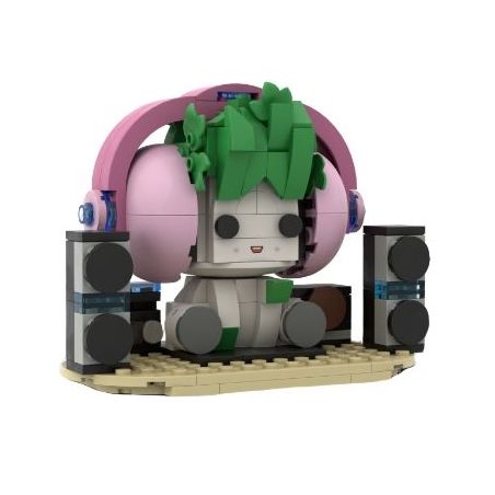 Amazing Brick AB41003G Amazing Brick AB51003G Amzaing Gifts Xếp hình lắp ráp ghép mô hình tai nghe baicaijun