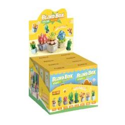 Femibox S44045 Xếp hình lắp ráp ghép mô hình Cây mùng chậu nhỏ mọng nước hộp mù 8 loại