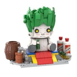 Amazing Brick AB51015 Xếp hình lắp ráp ghép mô hình Ông Baicai, người hùng rượu vang