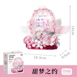 Gekkosha 802815 Xếp hình lắp ráp ghép mô hình Những giấc mơ ngọt ngào và những vì sao: Những giấc mơ ngọt ngào của Otani Mei
