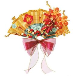 Gekkosha 802819 Xếp hình lắp ráp ghép mô hình Cầu nguyện với quạt hoa: Hát cho gió nghe xuân