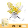 Gekkosha 802051 Xếp hình lắp ráp ghép mô hình Ngôn ngữ hoa bướm: Hoa cúc vàng Dương