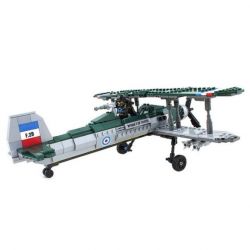 Kazi KY82002 82002 non  MÁY BAY CHIẾN ĐẤU bộ đồ chơi xếp lắp ráp ghép mô hình Century Military CENTURY MILITARY BRISTOL F.2B FIGHTER Quân Đội Thế Kỷ 402 khối