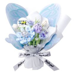 Gekkosha 802054 Xếp hình lắp ráp ghép mô hình Ngôn ngữ hoa bướm: Giấc mơ xanh Feiyan