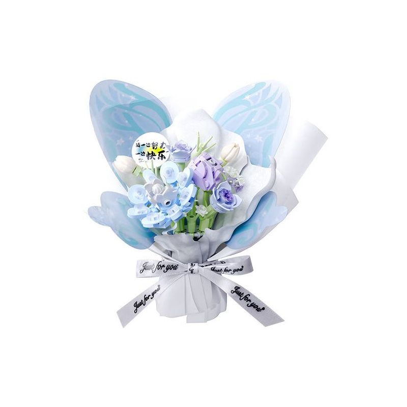 Gekkosha 802054 Xếp hình lắp ráp ghép mô hình Ngôn ngữ hoa bướm: Giấc mơ xanh Feiyan