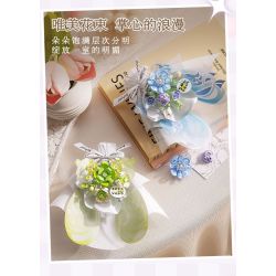 Gekkosha 802054 Xếp hình lắp ráp ghép mô hình Ngôn ngữ hoa bướm: Giấc mơ xanh Feiyan