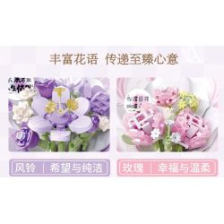 Gekkosha 802054 Xếp hình lắp ráp ghép mô hình Ngôn ngữ hoa bướm: Giấc mơ xanh Feiyan