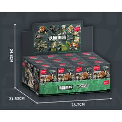 SEMBO 105169 Xếp hình lắp ráp ghép mô hình Hộp mù Delta Minifigure được tải lại lởm chởm