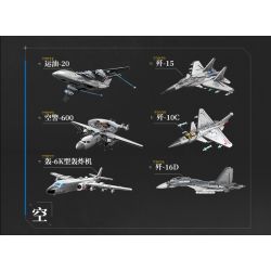 Keeppley 23047 J-36 Xếp hình lắp ráp ghép mô hình Vũ khí quan trọng nhất của cường quốc: Tiêm kích tàng hình thế hệ thứ sáu J-36