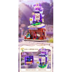 Keeppley K28050 Xếp hình lắp ráp ghép mô hình Khung cảnh đường phố đầy màu sắc Thị trấn cổ tích giả tưởng: Magic Perfume Pavilion