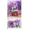 Keeppley K28050 Xếp hình lắp ráp ghép mô hình Khung cảnh đường phố đầy màu sắc Thị trấn cổ tích giả tưởng: Magic Perfume Pavilion
