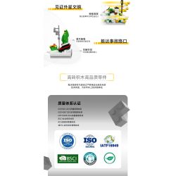 Gobricks B2025U Xếp hình lắp ráp ghép mô hình Loa thông minh Xiaodu VUI VẺ: Khi UFO rơi xuống