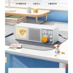 Gobricks B2025U Xếp hình lắp ráp ghép mô hình Loa thông minh Xiaodu VUI VẺ: Khi UFO rơi xuống