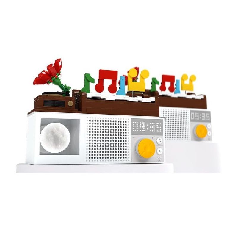 Gobricks B2025L Xếp hình lắp ráp ghép mô hình Loa thông minh Xiaodu VUI VẺ: tràn đầy nhịp sống