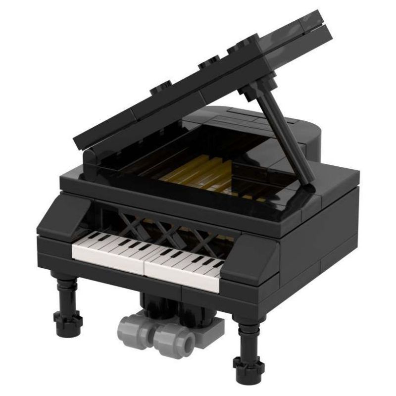 Gobricks G2503 Xếp hình lắp ráp ghép mô hình đàn piano nhỏ