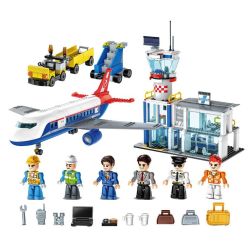 ZURU MAX 83167 Airport Xếp hình lắp ráp ghép mô hình SÂN BAY